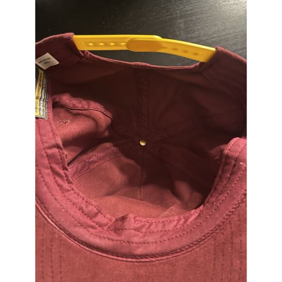 Roughhouse Brewing Hat San Marcos TX Maroon Rope Snapback Cap Brewery - Picture 4 of 5